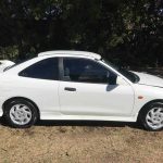 White Two Door Car — Detailing in Bundaberg QLD